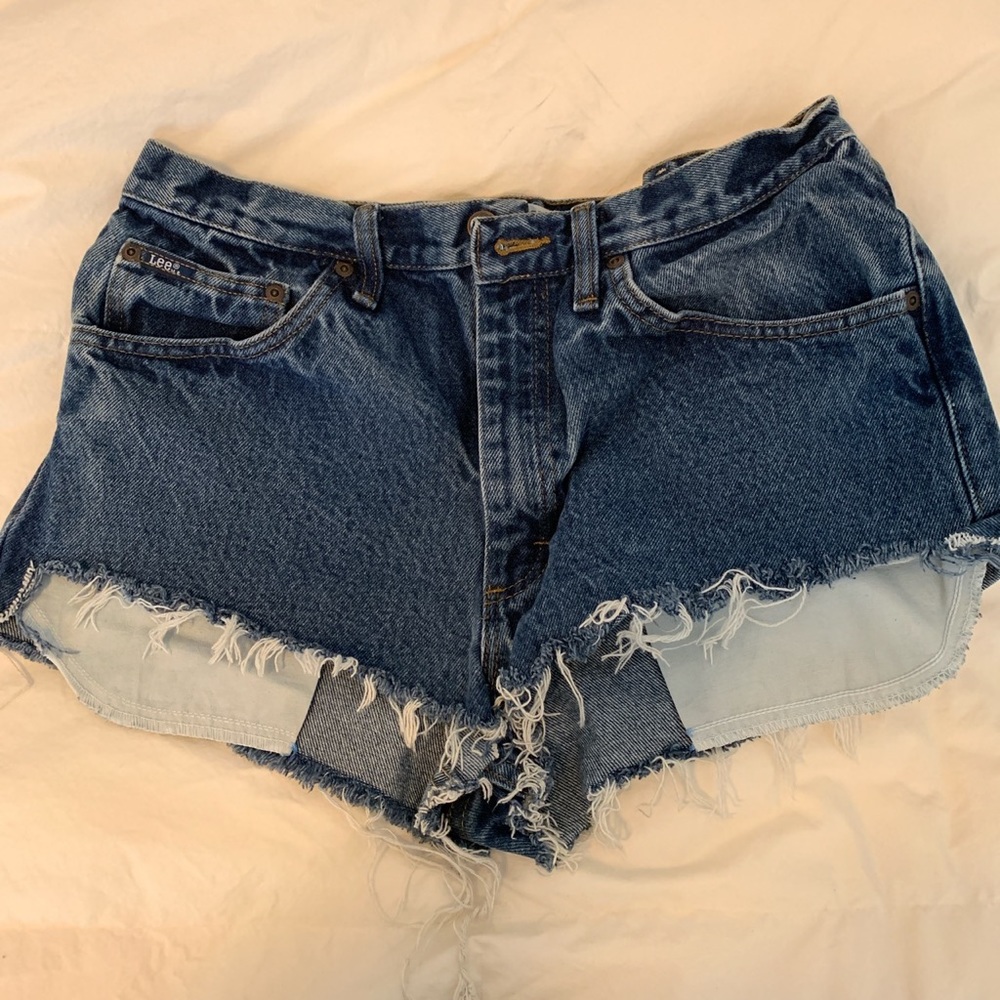 Vintage denim shorts